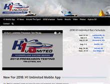 Tablet Screenshot of h1unlimited.com